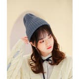 リブニット帽秋冬 シンプルニットビーニー | SUNSHINE CLOSET | 詳細画像10