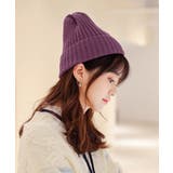 リブニット帽秋冬 シンプルニットビーニー | SUNSHINE CLOSET | 詳細画像18