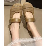 軽やかフラットサンダル楽ちん涼感 レディースシューズ 透かし編みサンダル | SUNSHINE CLOSET | 詳細画像10 