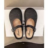 軽やかフラットサンダル楽ちん涼感 レディースシューズ 透かし編みサンダル | SUNSHINE CLOSET | 詳細画像17 