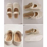 軽やかフラットサンダル楽ちん涼感 レディースシューズ 透かし編みサンダル | SUNSHINE CLOSET | 詳細画像20 