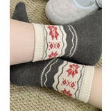 ノルディック柄ミドルソックス 4足セット | SUNSHINE CLOSET | 詳細画像12 