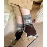 ノルディック柄ミドルソックス 4足セット | SUNSHINE CLOSET | 詳細画像14 