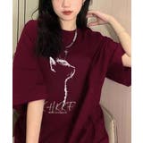 ビッグtシャツ レディース 半袖トップス | ANGELCLOSET | 詳細画像14
