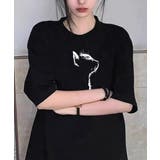 ビッグtシャツ レディース 半袖トップス | ANGELCLOSET | 詳細画像3