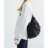 ショルダーバッグ 大容量 ナイロン鞄 黒 | SUNSHINE CLOSET | 詳細画像4 