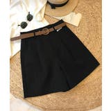 ベルト付きショートパンツ タック入り夏服 | SUNSHINE CLOSET | 詳細画像16 