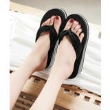 軽量 厚底トングサンダル レディース 夏 | SUNSHINE CLOSET | 詳細画像9