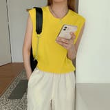 フレンチスリーブ Tシャツ白黒レディース | ANGELCLOSET | 詳細画像12
