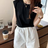 フレンチスリーブ Tシャツ白黒レディース | ANGELCLOSET | 詳細画像5
