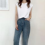 フレンチスリーブ Tシャツ白黒レディース | ANGELCLOSET | 詳細画像9