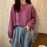 長袖Tシャツ ドロップショルダーtシャツ | ANGELCLOSET | 詳細画像11 