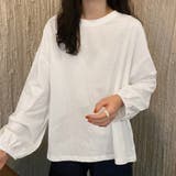 長袖Tシャツ ドロップショルダーtシャツ | ANGELCLOSET | 詳細画像7 