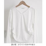 サイドドローストリングTシャツキーネック | SUNSHINE CLOSET | 詳細画像27