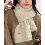 カシミアタッチニットマフラー 暖かい秋冬 | SUNSHINE CLOSET | 詳細画像10 