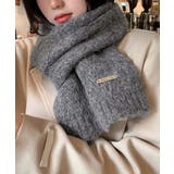 カシミアタッチニットマフラー 暖かい秋冬 | SUNSHINE CLOSET | 詳細画像11 