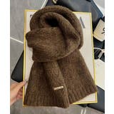 カシミアタッチニットマフラー 暖かい秋冬 | SUNSHINE CLOSET | 詳細画像23 