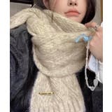 カシミアタッチニットマフラー 暖かい秋冬 | SUNSHINE CLOSET | 詳細画像8 