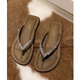 キラキラ トングサンダル レディース夏靴 | SUNSHINE CLOSET | 詳細画像12
