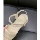 ミュール厚底サンダルスクエアトゥ 韓国風 | ANGELCLOSET | 詳細画像25