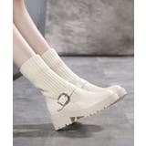 ニットブーツ レディース ソックスブーツ | SUNSHINE CLOSET | 詳細画像14