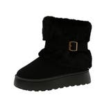 厚底ムートンブーツベルト付き裏起毛ブーツ | SUNSHINE CLOSET | 詳細画像21 