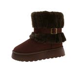 厚底ムートンブーツベルト付き裏起毛ブーツ | SUNSHINE CLOSET | 詳細画像23 