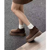 スエードタッチ厚底ショートブーツ 裏起毛 | SUNSHINE CLOSET | 詳細画像14 