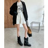 くしゅくしゅ ドレープエンジニアブーツ ベルト付きミドルブーツ | SUNSHINE CLOSET | 詳細画像13