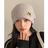 リブニット帽  ロゴビーニー暖かい韓国風 | SUNSHINE CLOSET | 詳細画像10 