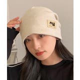 リブニット帽  ロゴビーニー暖かい韓国風 | SUNSHINE CLOSET | 詳細画像7 