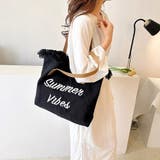 フリンジ キャンバストートバッグ 大容量 | SUNSHINE CLOSET | 詳細画像6 