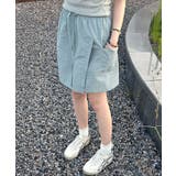 ハイウエスト ドロストスカートパンツレディース ウエストゴムミニボトム | SUNSHINE CLOSET | 詳細画像2 