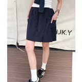 ハイウエスト ドロストスカートパンツレディース ウエストゴムミニボトム | SUNSHINE CLOSET | 詳細画像5 