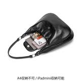 ホーボーバッグ黒フラップショルダーバッグ | SUNSHINE CLOSET | 詳細画像19 