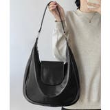 ホーボーバッグ黒フラップショルダーバッグ | SUNSHINE CLOSET | 詳細画像2 