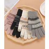 スマホ対応ジャガード手袋 ノルディック柄 | SUNSHINE CLOSET | 詳細画像12