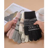 スマホ対応ジャガード手袋 ノルディック柄 | SUNSHINE CLOSET | 詳細画像13