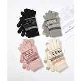 スマホ対応ジャガード手袋 ノルディック柄 | SUNSHINE CLOSET | 詳細画像14