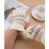 スマホ対応ジャガード手袋 ノルディック柄 | SUNSHINE CLOSET | 詳細画像5