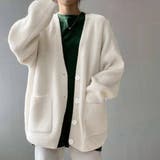 ニットカーディガン レディース秋冬羽織り | SUNSHINE CLOSET | 詳細画像1