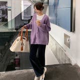 ニットカーディガン レディース秋冬羽織り | SUNSHINE CLOSET | 詳細画像20