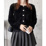 シャギーニットカーディガンふわふわ秋冬服 | SUNSHINE CLOSET | 詳細画像15 