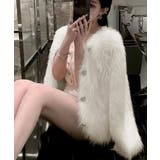 シャギーニットカーディガンふわふわ秋冬服 | SUNSHINE CLOSET | 詳細画像9 