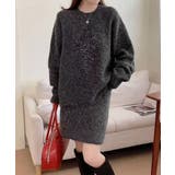 スパンコールニットセットアップ きれいめ | SUNSHINE CLOSET | 詳細画像2 