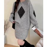 スパンコールニットセットアップ きれいめ | SUNSHINE CLOSET | 詳細画像5 