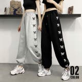 スウェットパンツ サイドバタフライ 春 | SUNSHINE CLOSET | 詳細画像1