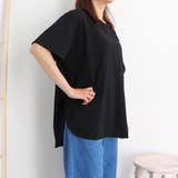 ロングtシャツ レディース 韓国 ロゴT | ANGELCLOSET | 詳細画像16