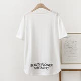 ロングtシャツ レディース 韓国 ロゴT | ANGELCLOSET | 詳細画像4