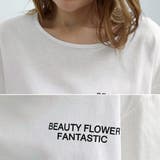 ロングtシャツ レディース 韓国 ロゴT | ANGELCLOSET | 詳細画像7